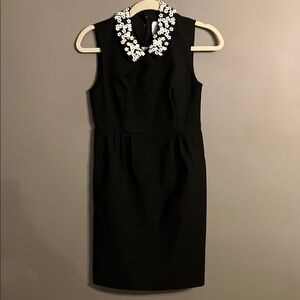 Kate Spade Bradie Black and White Sheath Midi Dress